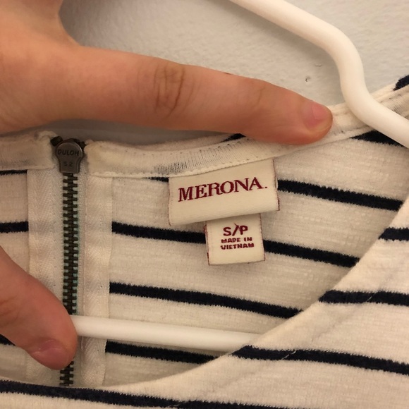 Merona Nautical Striped Top with Scoop Neck - Picture 4 of 8